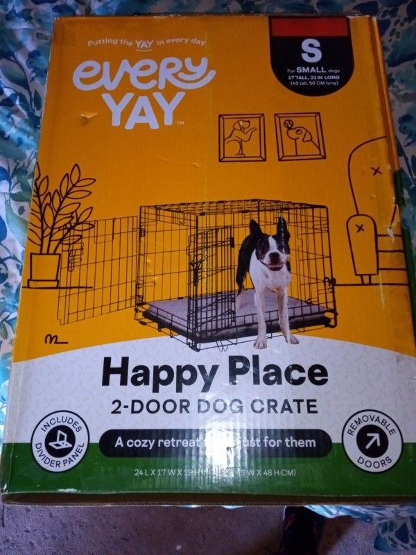 Happy place 2 For dog crate