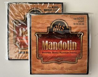 GHS MANDOLIN STRINGS- PHOSPHOR BRONZE .010-.036 & .011-.038
