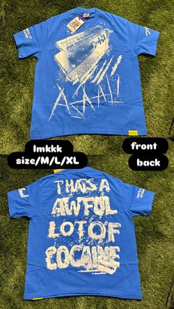 Blue Graphic T-Shirt with Tags