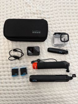 GoPro HERO9 Black: Action Camera w/ Accessories