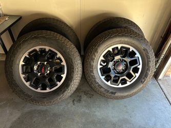 Toyota TRD Wheels with Falken Wildpeak AT Tires