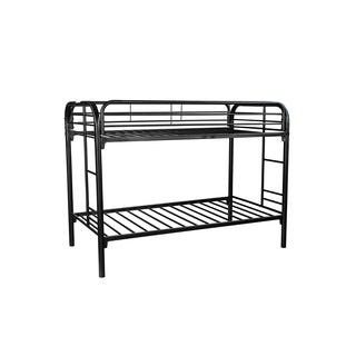 Metal twin bunk bed frame