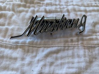 69-73 Mustang Fender Emblem