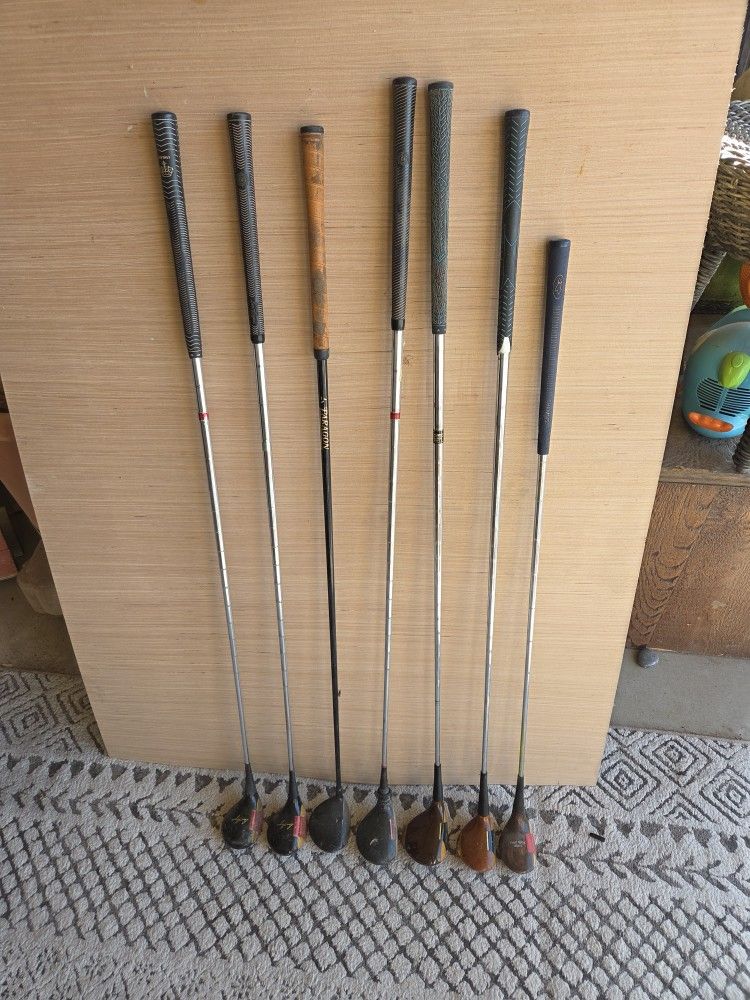 Golf Clubs Vintage Drivers Wood Your Choice $20