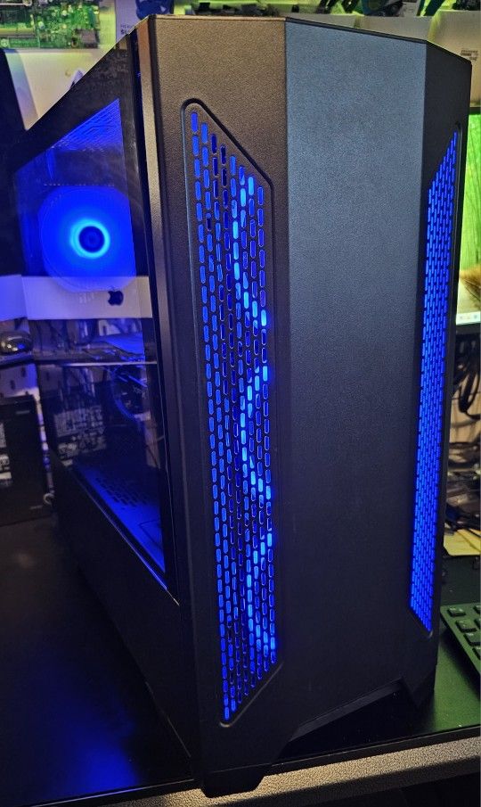 Gaming PC, Ryzen 5 5600, 16GB, 500GB NVMe, RX 6600 8GB, Win 11