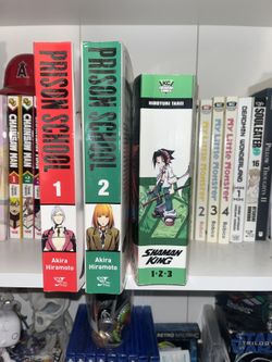Prison School 1&2 And Shaman King 1-3 Manga