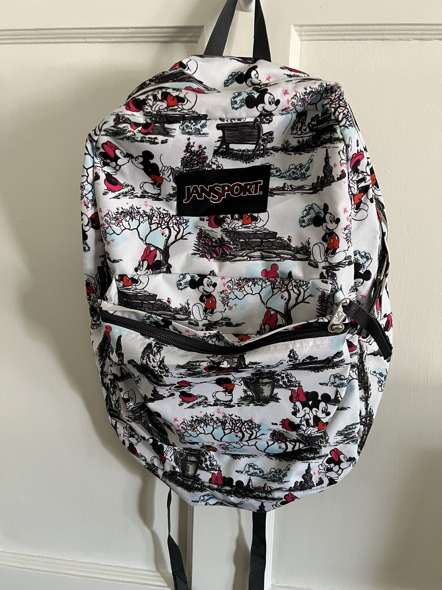 JanSport Disney Superbreak Day in the Park Mickey & Minnie Backpack