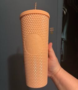 Pastel Pink Studded Starbucks Cup