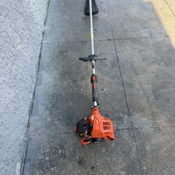 Echo srm-225 shaft straight trimmer costumer return to home depot as is $170 firm