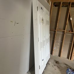 Exterior Fiberglass Double Doors