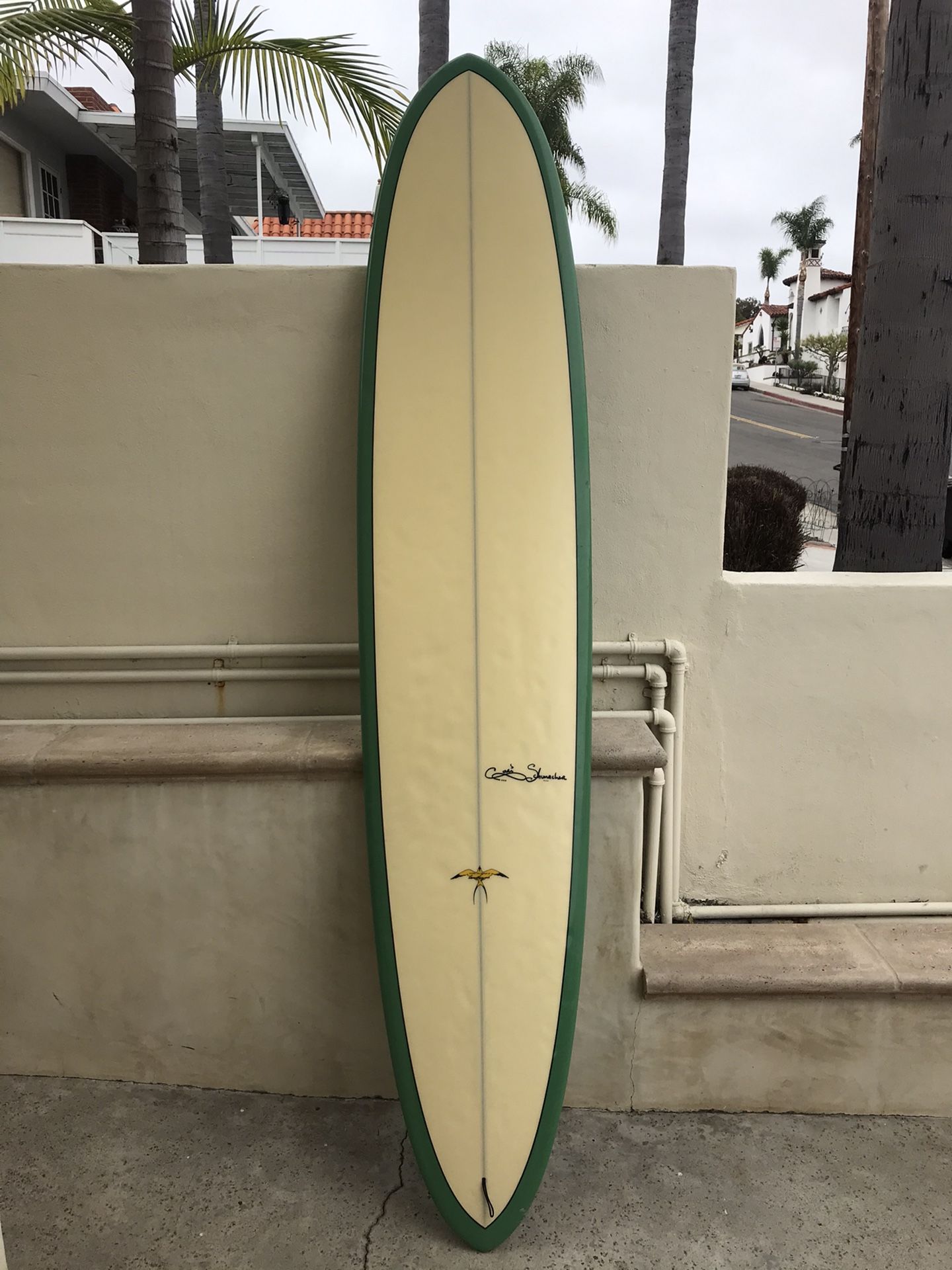 Vintage Donald Takayama Cori Schumacher Longboard Surfboard
