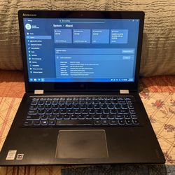 Lenovo Touch Screen Laptop Tablet 