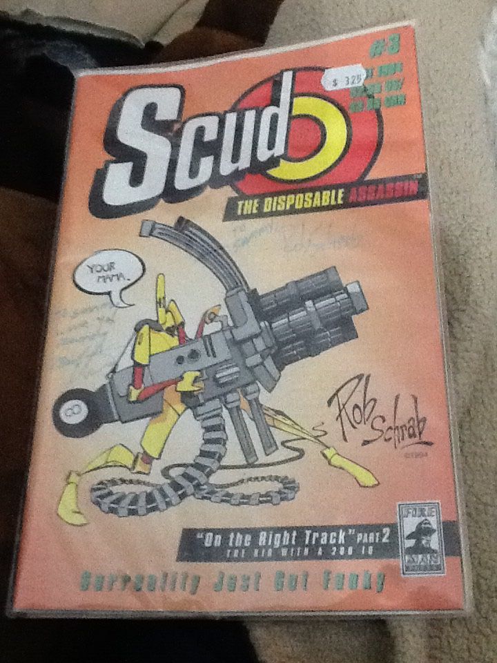 Signed Vintage Comic Book