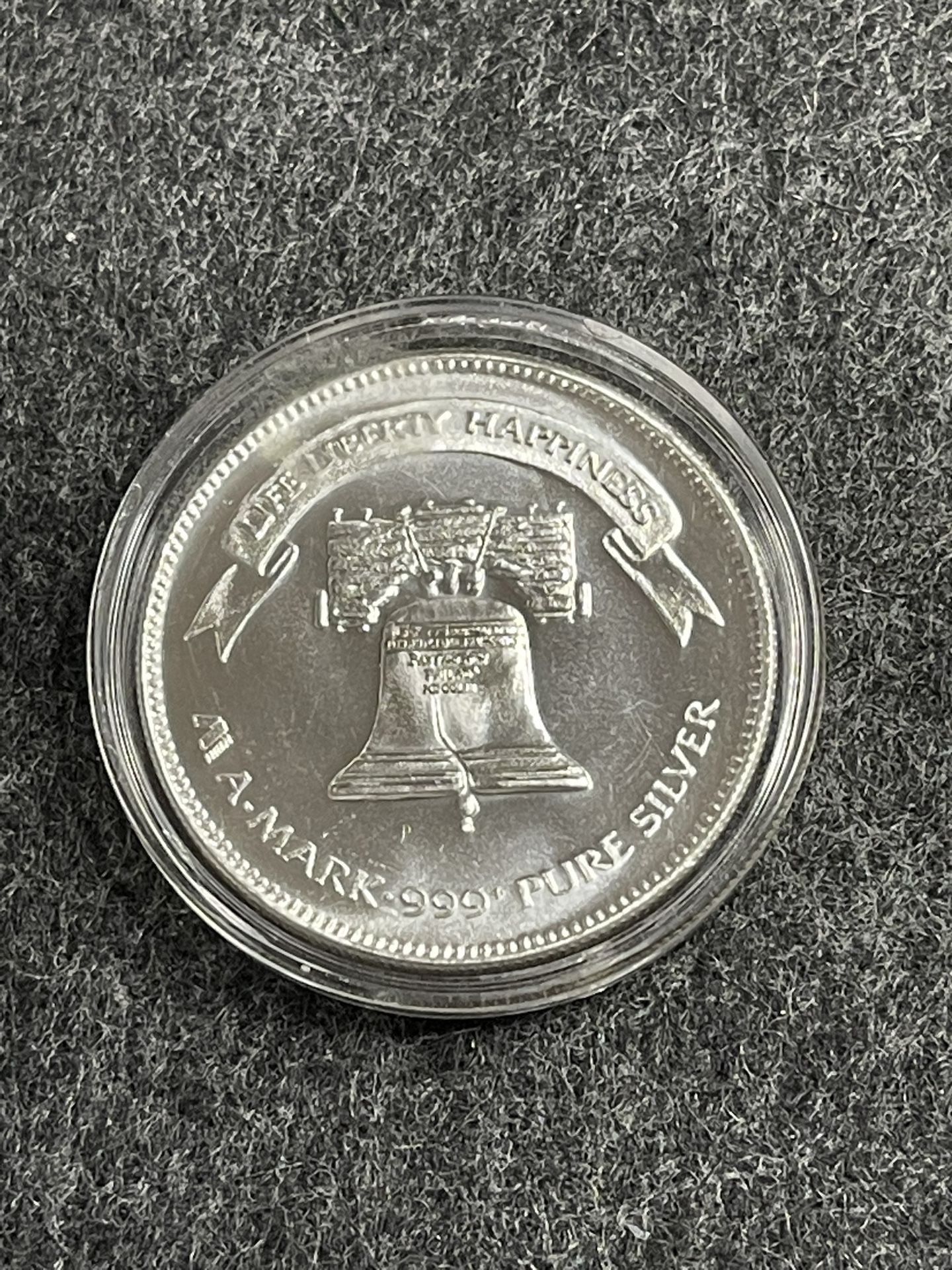1982 A-Mark 1oz .999 Pure Silver