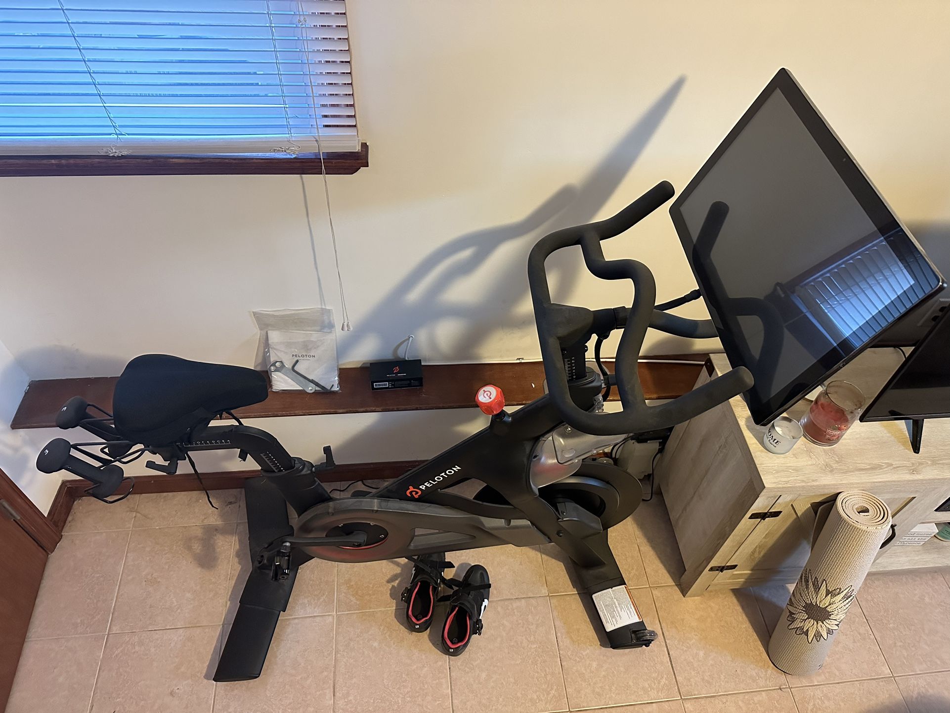 Peloton Bike + Headphones