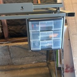 Glass Artist Table Desk