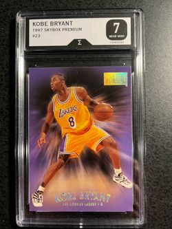 Kobe Bryant 1997 Skybox Premium Graded 7