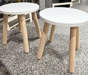 2 small stools