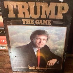 TRUMP Board Game by Milton Bradley.