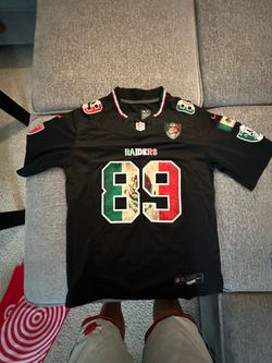 BLACK MEXICO RAIDERS JERSEY FOR SALE ($100)