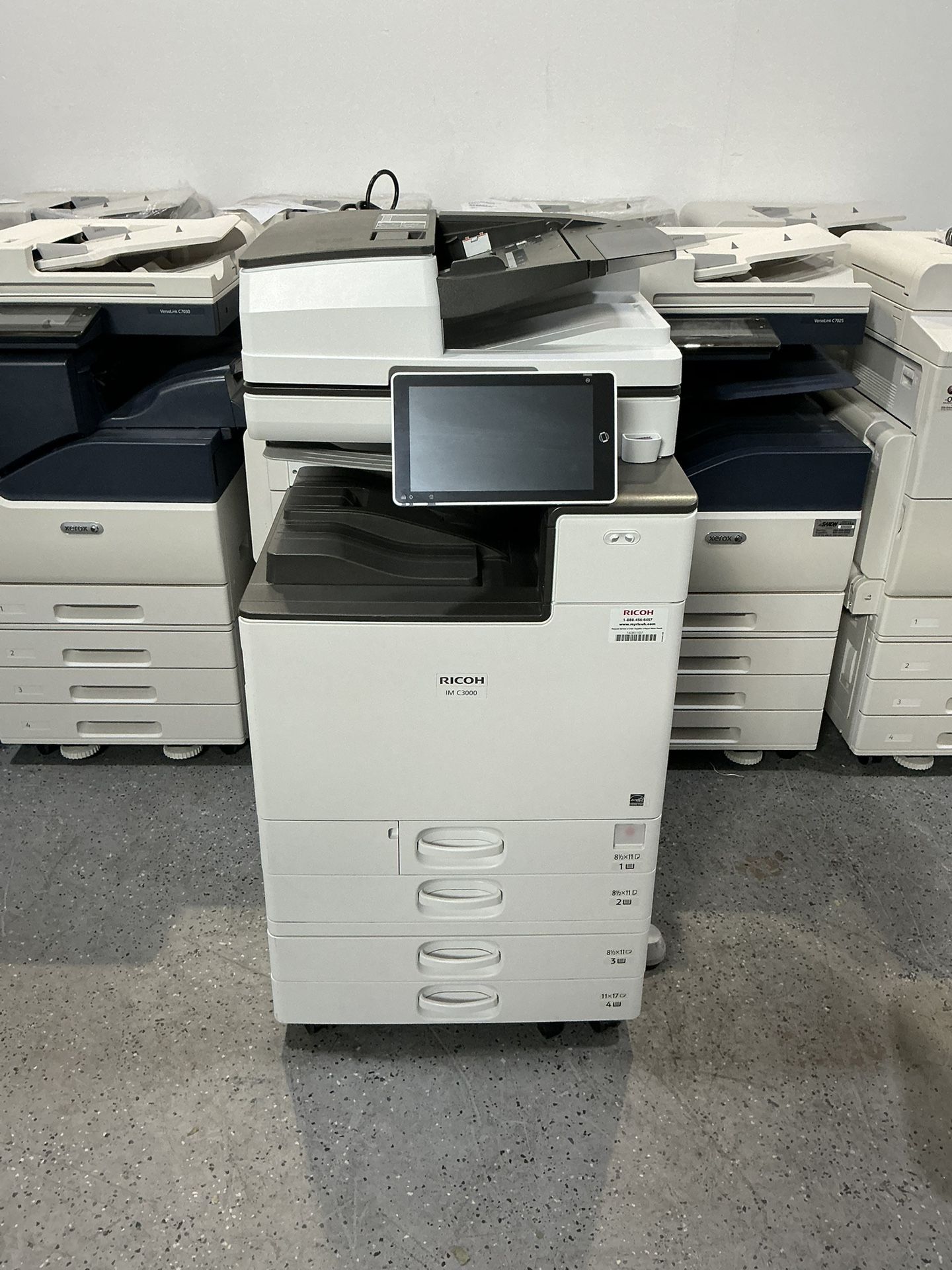 Office Printer Ricoh I’m C3000 Color Copier Machine Laser New