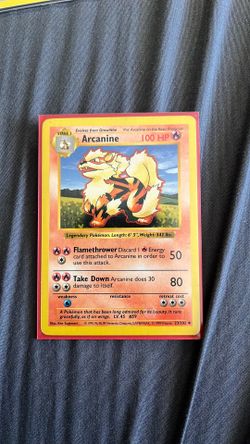 Shadowless Arcanine