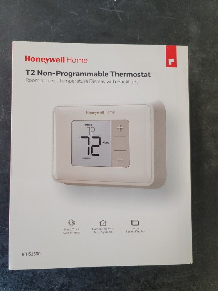Honeywell T2 Non-programmable Thermostat.Basically Brand New!!
