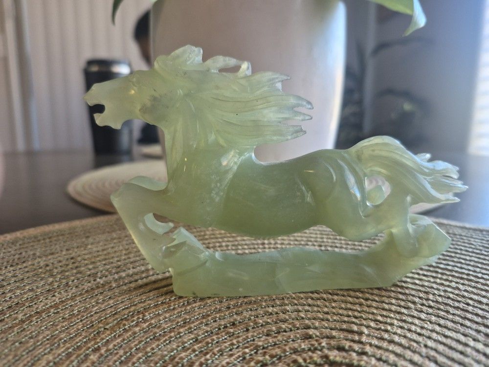 Jade Horse Satue