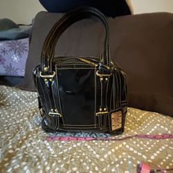 Maxx New York Signature Satchel / Clutch Purse