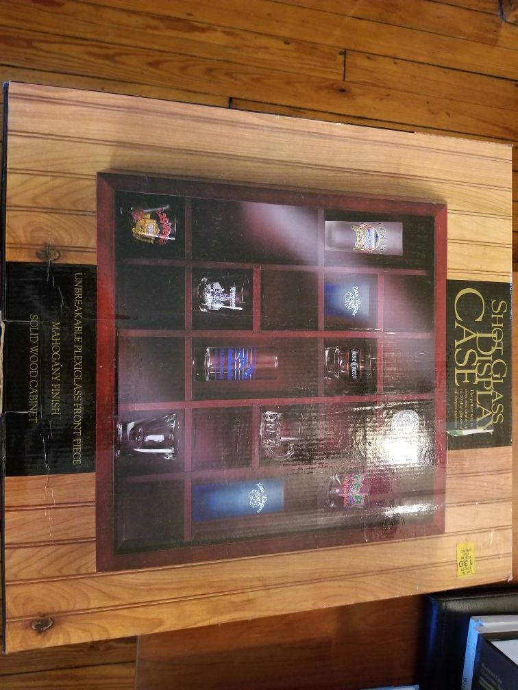 FREE Shot Glass Display Case