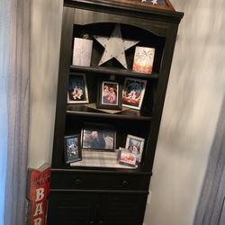Espresso Cabinet In Great Condition 
