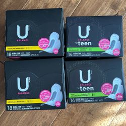 U Kotex Pads, $4 Each Cash