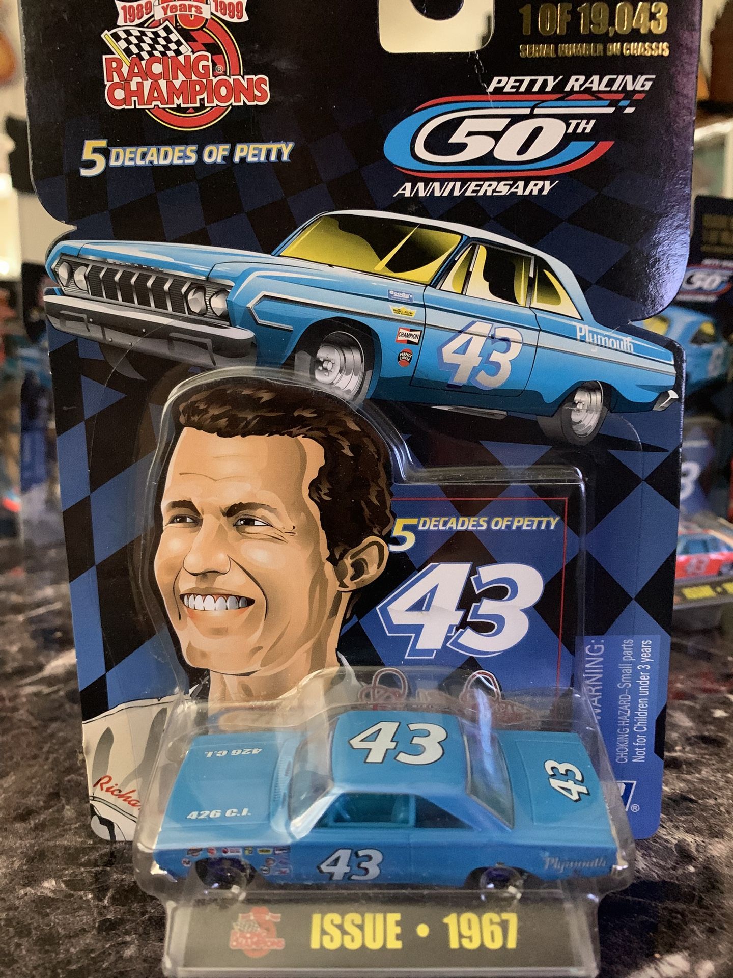 NASCAR Petty #43 50th Anniversary