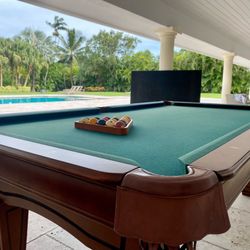 Outdoor Pool table and Ping Pong