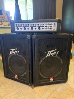 Peavey 112tls Speakers & KPM480 amp
