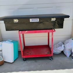 Used Tool Box W/ Key. Snap On Cart 