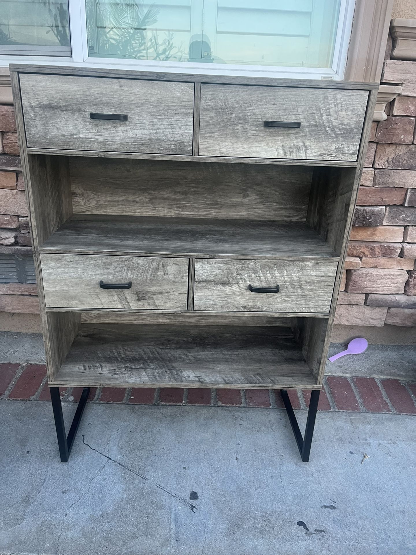 Shelves With Drawers