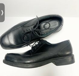 Size 8 Men - Bostonian Lites Men’s Black Leather Dress Shoes