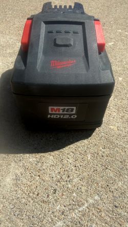 Used Milwaukee batteries