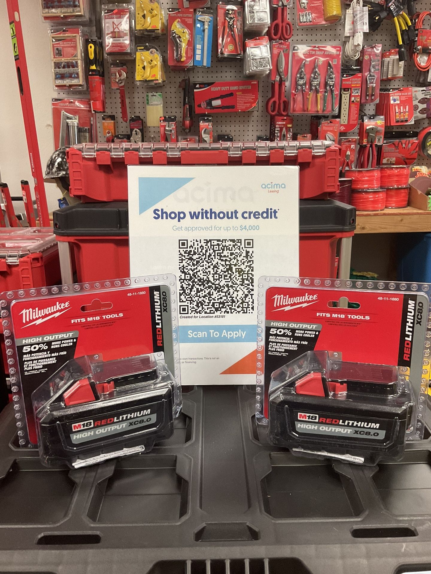 Milwaukee M18 18 Volt Lithium Ion HIGH OUTPUT XC Ah Battery