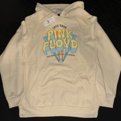 Pink Floyd 1973 Dark Side Of The Moon Hoodie Sweatshirt Men’s Small New 