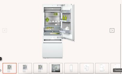 2019 Gaggenau RB 472701 Refrigerator and Freezer - Never Used Still Wrapped