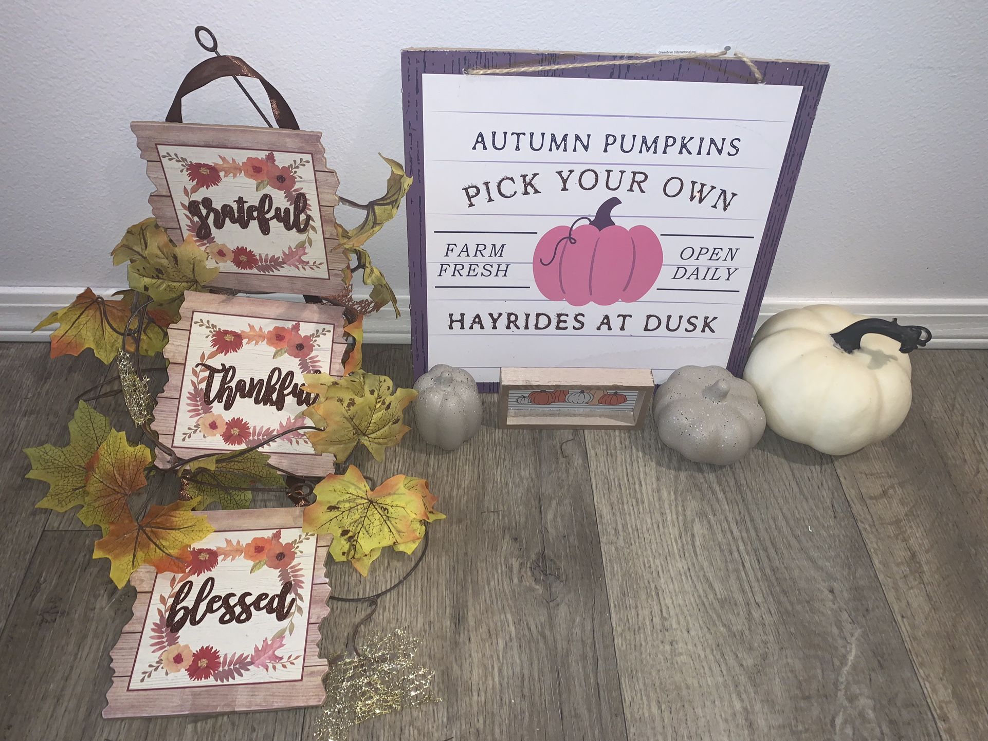 Autumn/Fall Decor