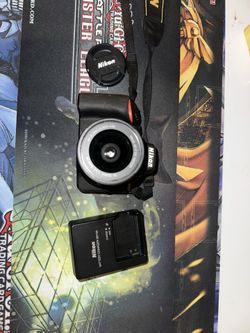 Nikon D5600 with 18-55mm lens