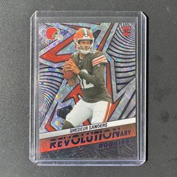2025 Panini Revolution Football Shedeur Sanders Cosmic /20 RC #2