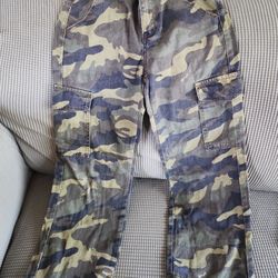 Camouflage Girls Shein Jeans