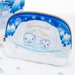 Japan Sanrio Cinnamoroll Small Pouch Make Up Bag