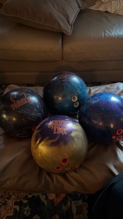 Performance Bowling Balls, 4 Ball Bundle, $50 Each or $180 for All