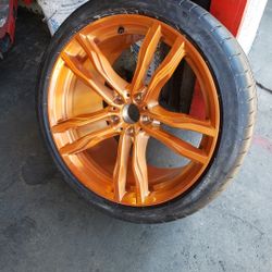 21 Inch Oem Bmw 612m Wheels And Tires 