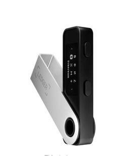 Ledger - Nano S Plus Crypto Hardware Wallet - Matte Black